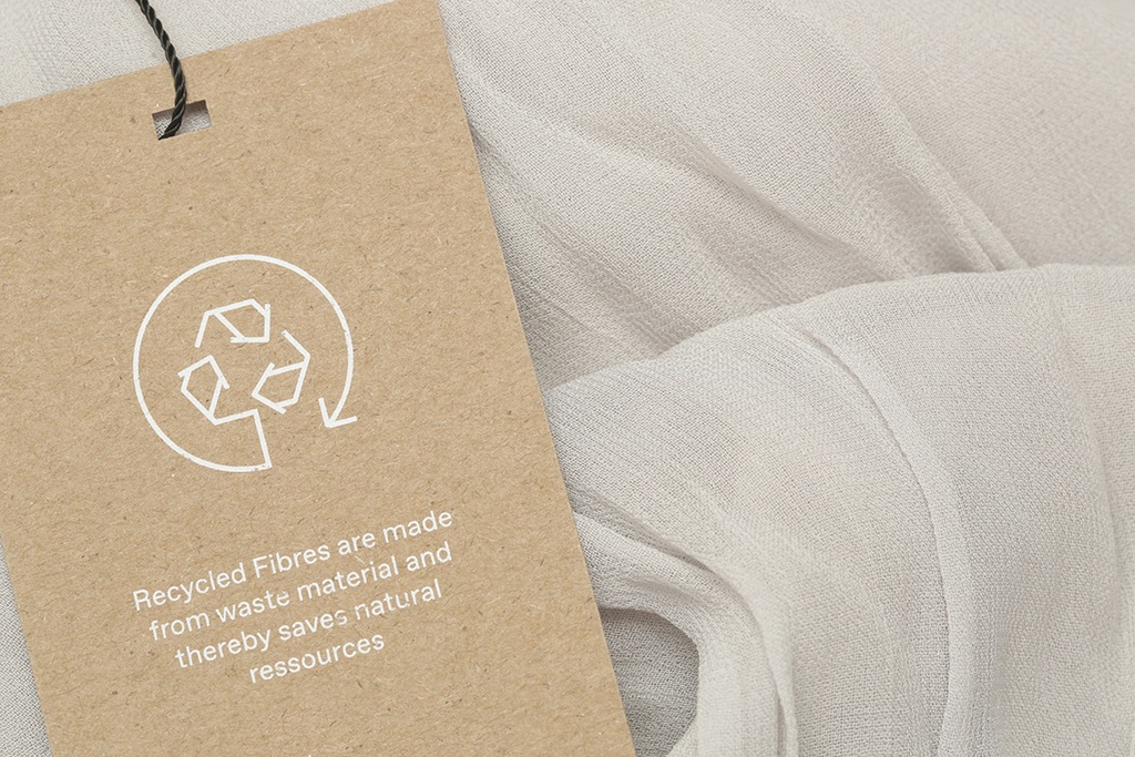 含T2T回收棉漿的萊賽爾長纖絲